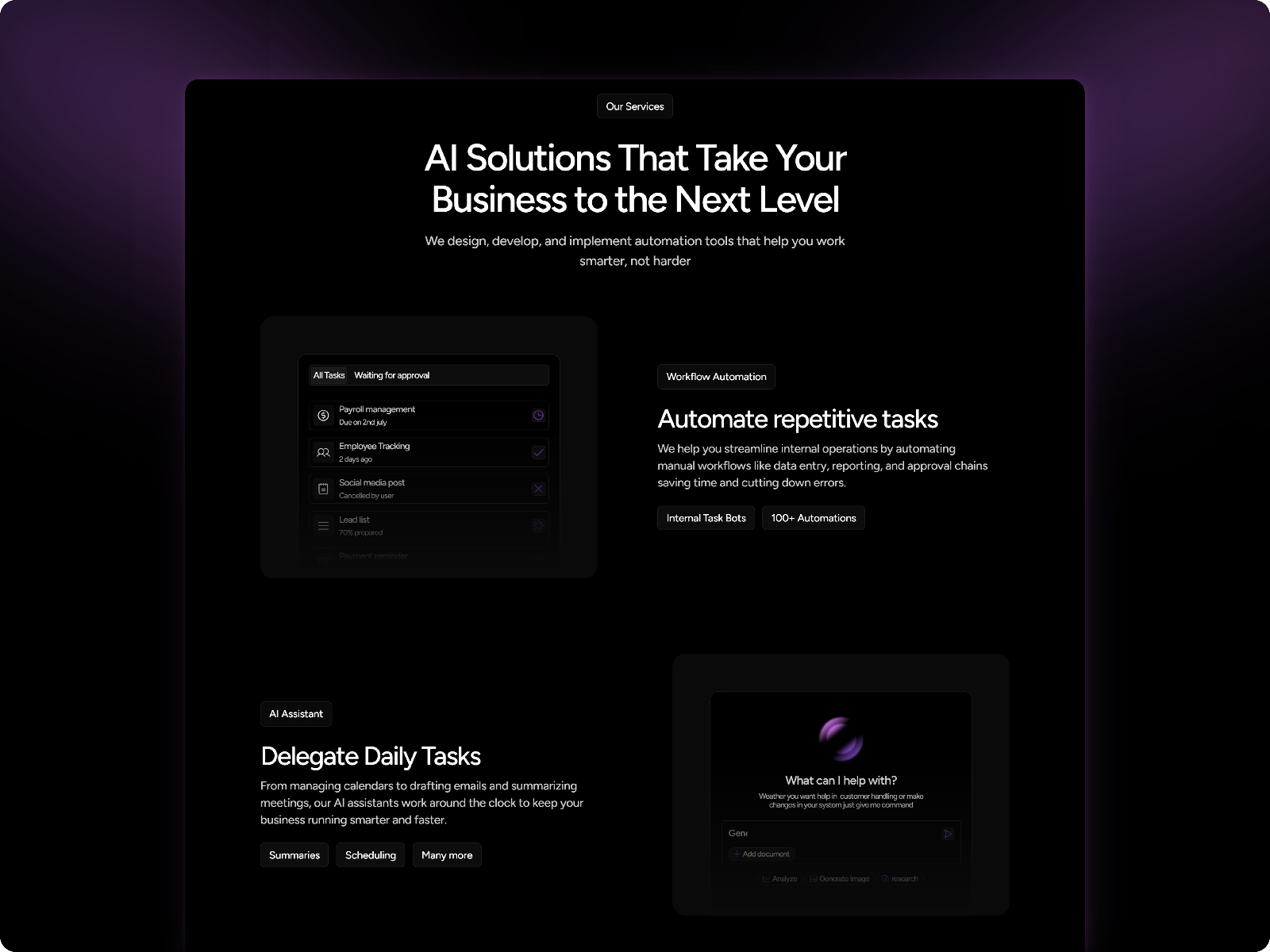 Portfolio project